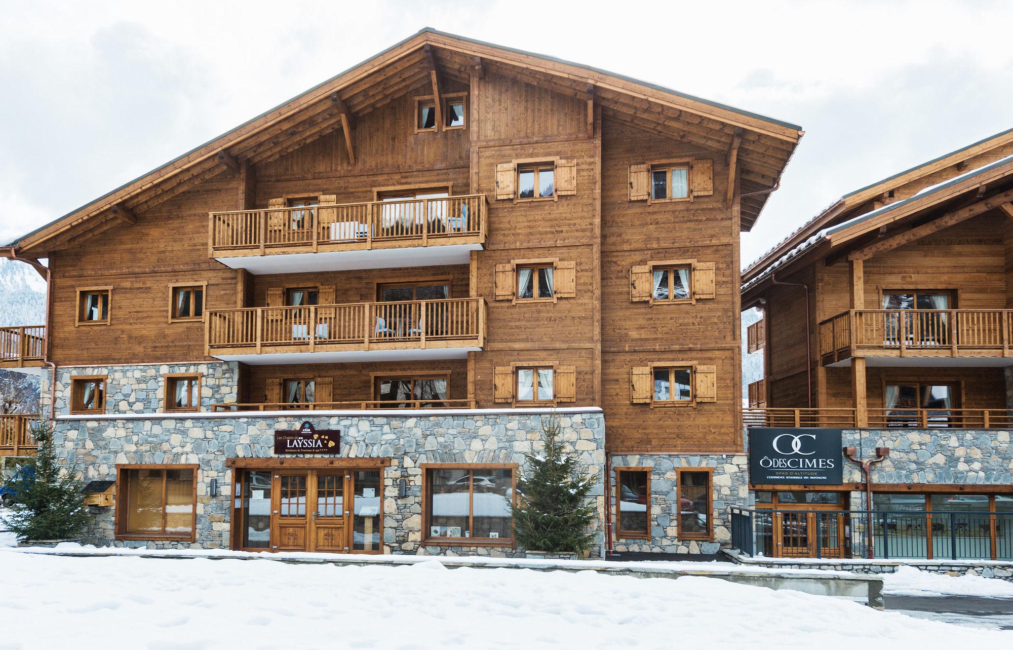 Cgh Residence Boutique Les Chalets De Layssia Samoëns Exteriér fotografie