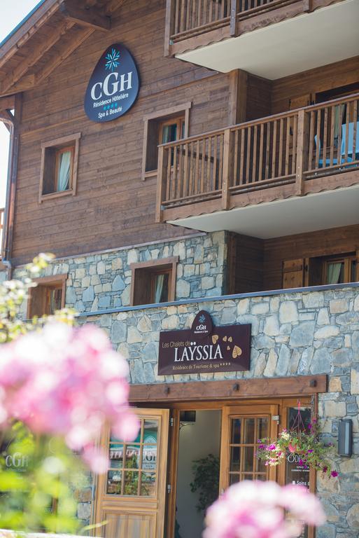 Cgh Residence Boutique Les Chalets De Layssia Samoëns Exteriér fotografie
