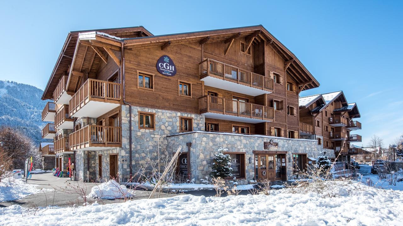 Cgh Residence Boutique Les Chalets De Layssia Samoëns Exteriér fotografie